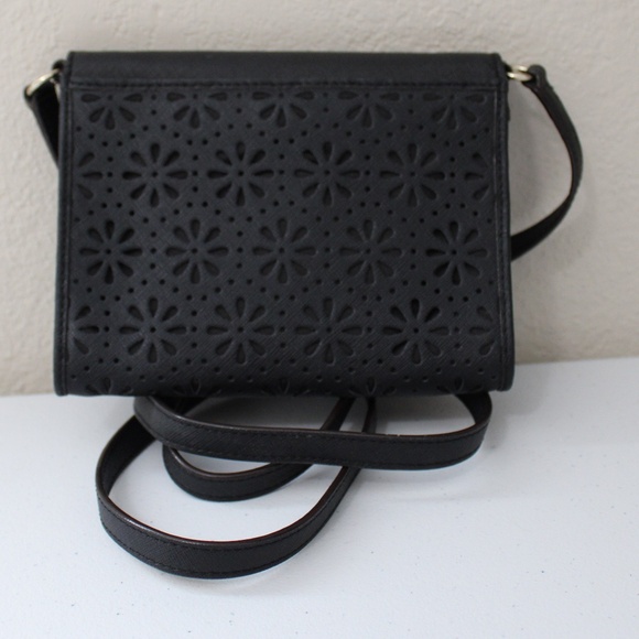 Kate Spade Monday Perforated  Flowers Crossbody - Picture 2 of 6